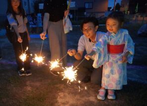 「七夕祭りが開催されました！花火や盆踊りを楽しんだよ♪」の画像